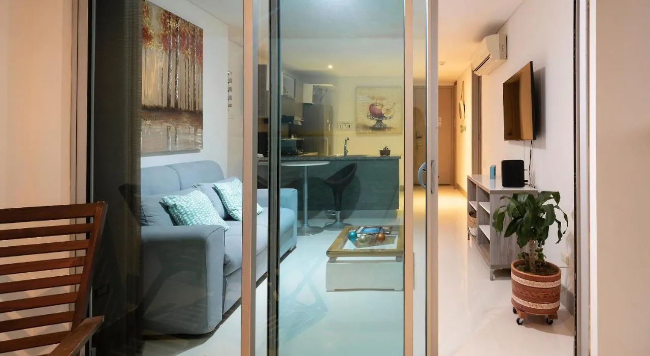 Relaxing 1 Bedroom Beachfront Apartment W Wifi And Pool Cartagena Colombia