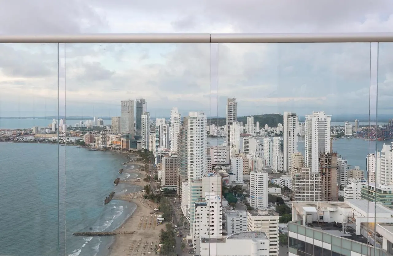 Relaxing 1 Bedroom Beachfront Apartment W Wifi And Pool Cartagena
